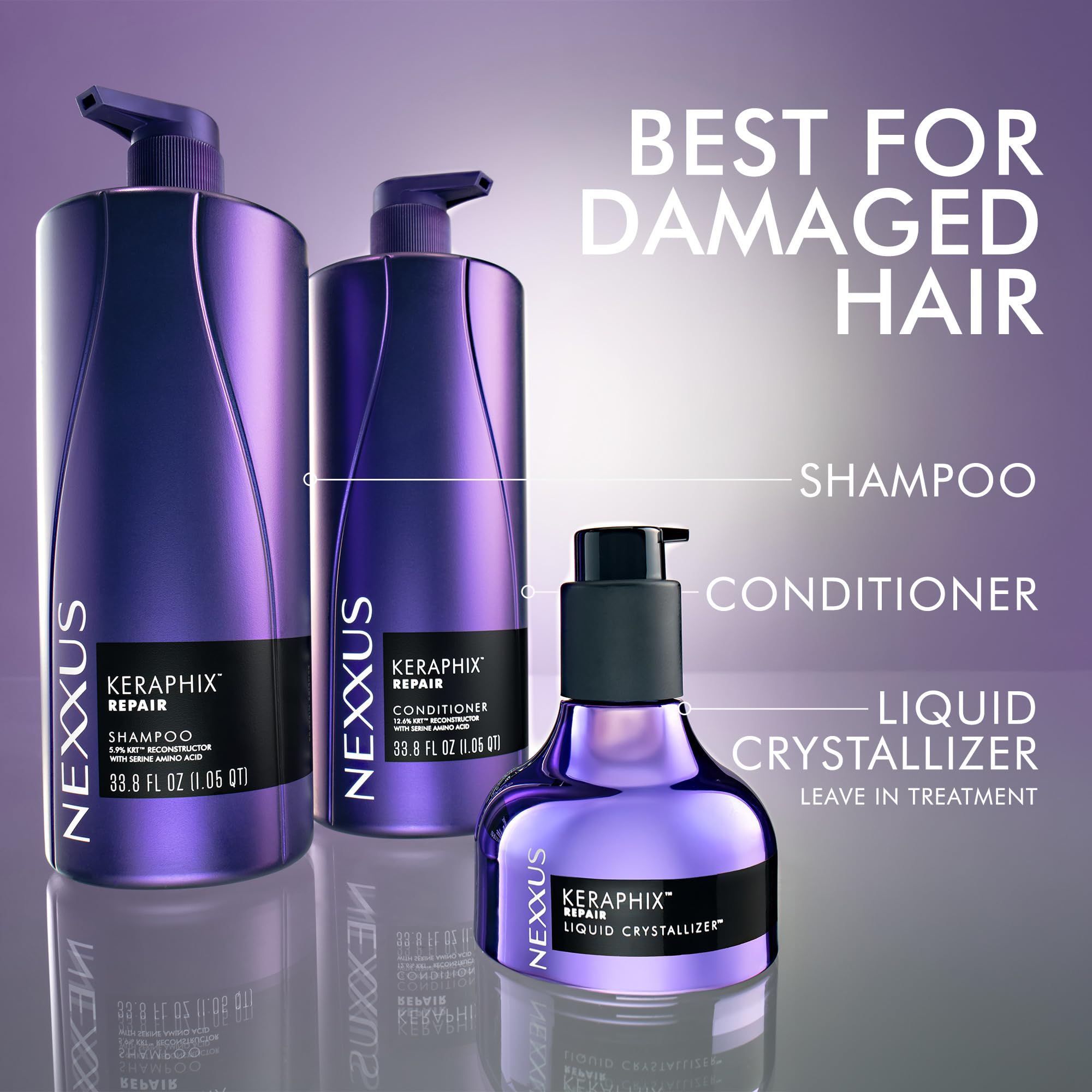 Amazon.com : Nexxus KERAPHIX Liquid Crystallizer Hair